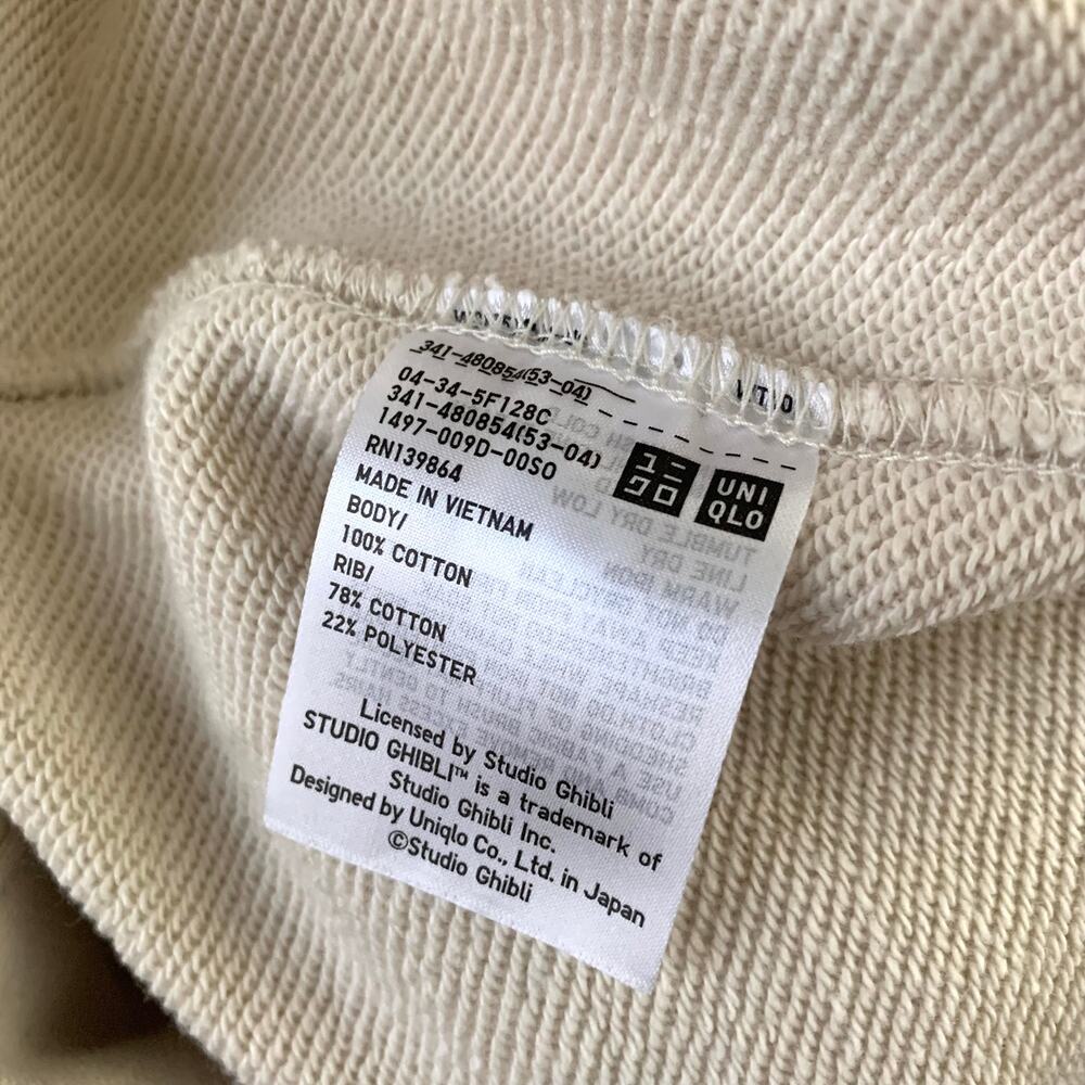 Uniqlo Studio Ghibli Kiki's Delivery Service Sweatshirt in Natural - Picture 9 of 13
